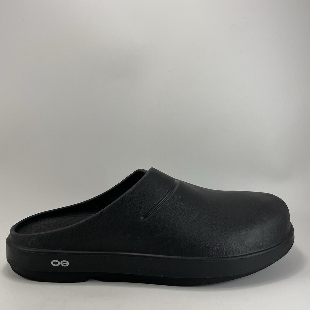 Oofos Ooclog Oocloog Recovery Mule Mens Size 13 Black Comfort Slip On Womens 15